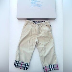 Burberry kids classic cords